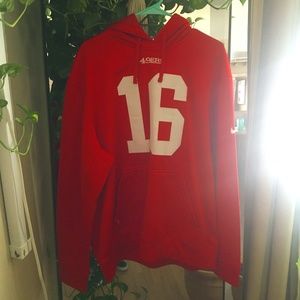 Joe Montana NFL Red Hoodie